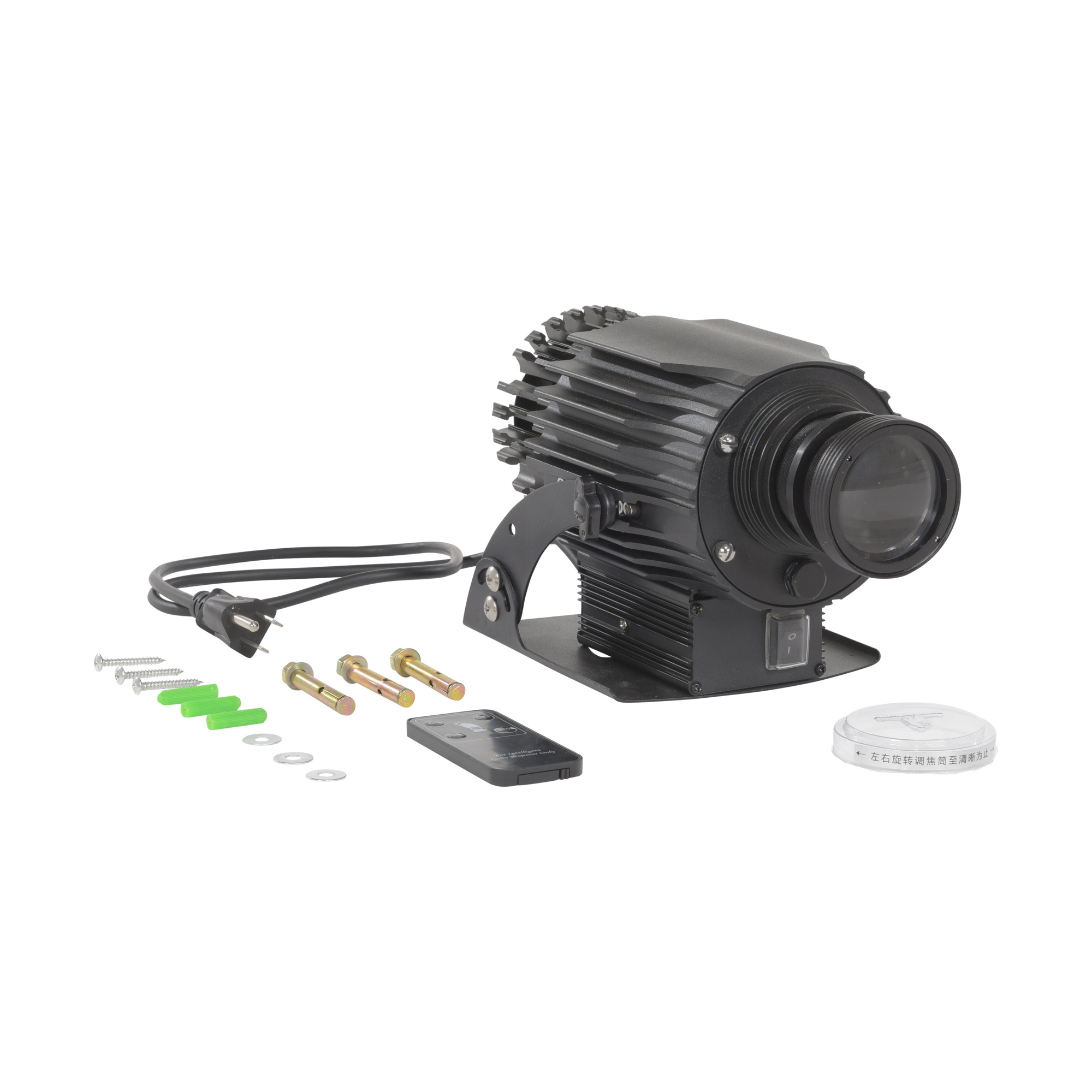 Vestil Virtual Stop Sign Projector - 12in. Maximum Distance, Bright Colors, Adjustable, Model# VSP-12-001